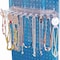 Azar Displays Ten Hook Necklace Bar for Pegboard or Slatwall. Clear 16"Wx6.25"D, PK4 800025 - alternate 2